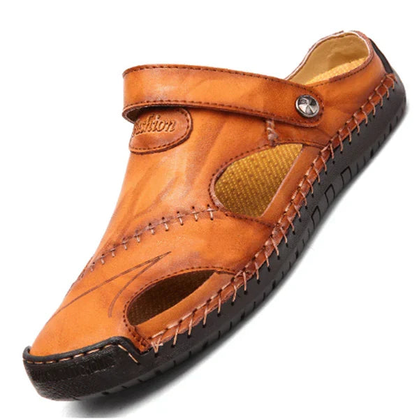 Carl™ | Sandalias ortopédicas de piel