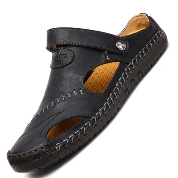 Carl™ | Sandalias ortopédicas de piel