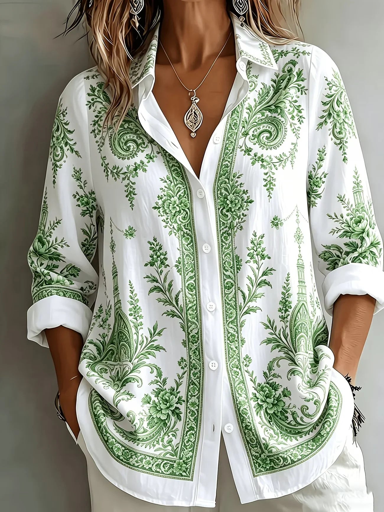 Aldana | Camisa de Manga Larga con Botones