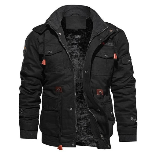 Lázaro | Chaqueta de Otoño con Capucha para Hombre