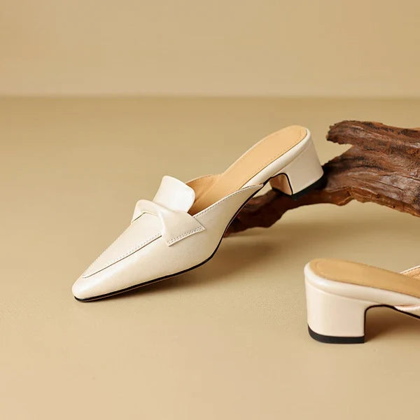 Letizia | Mules de Punta con Lazo