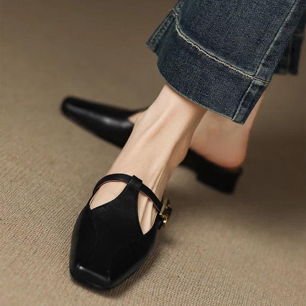 Lavena | Mules con Tira en T