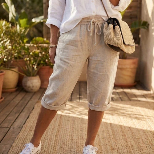 Samara | Bermudas Ligeras de Lino