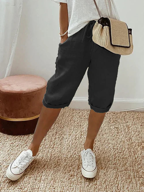 Samara | Bermudas Ligeras de Lino