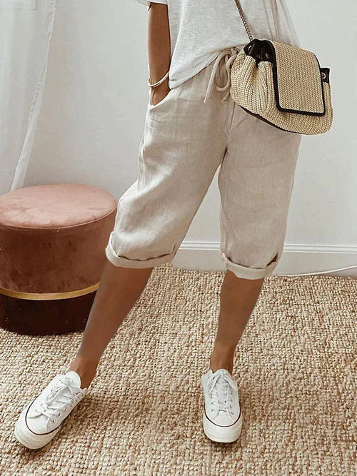 Samara | Bermudas Ligeras de Lino