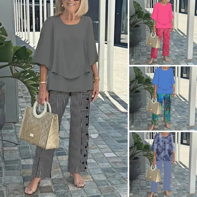 Laetita | Conjunto Elegante de Dos Piezas