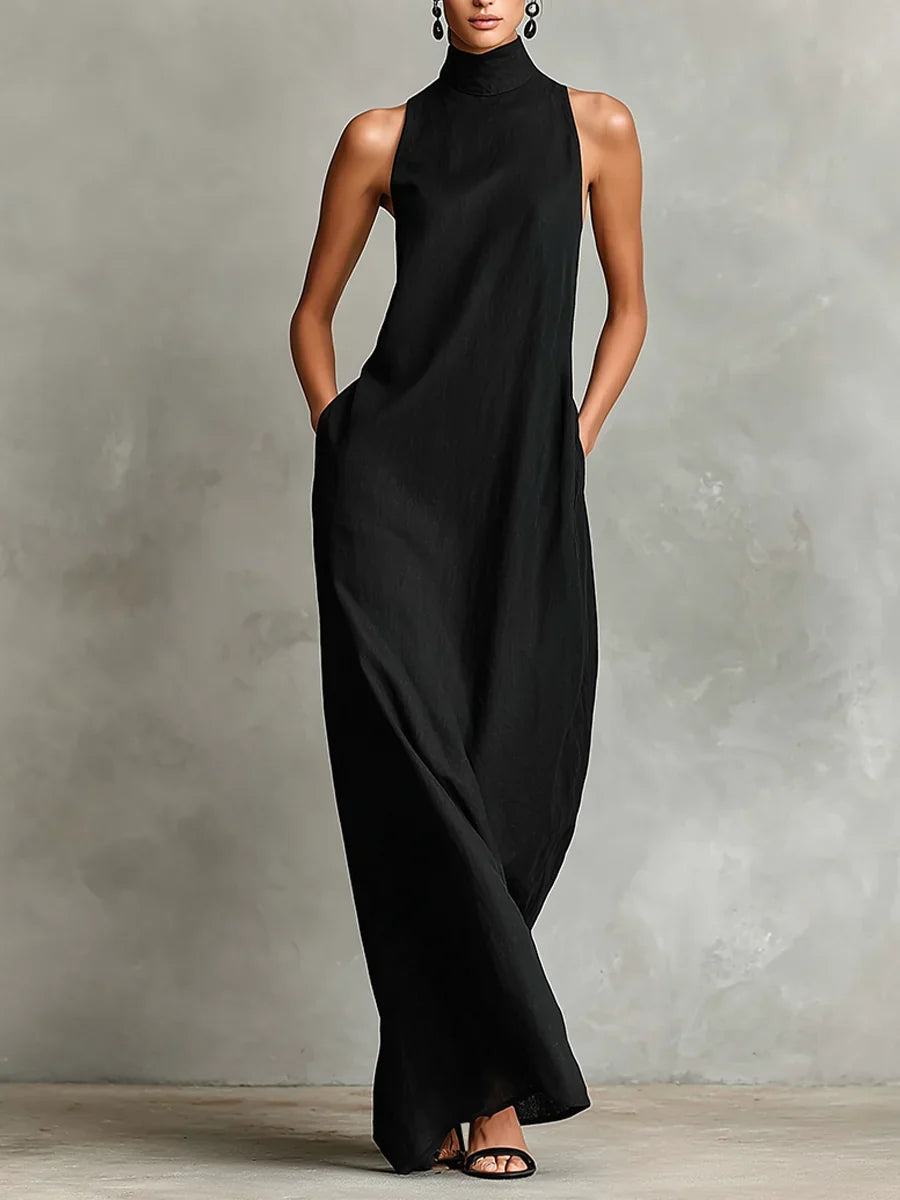 Imeria | Vestido Largo con Escote Halter