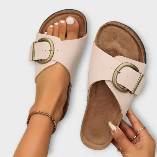 Alessia | Sandalias Cómodas con Hebilla