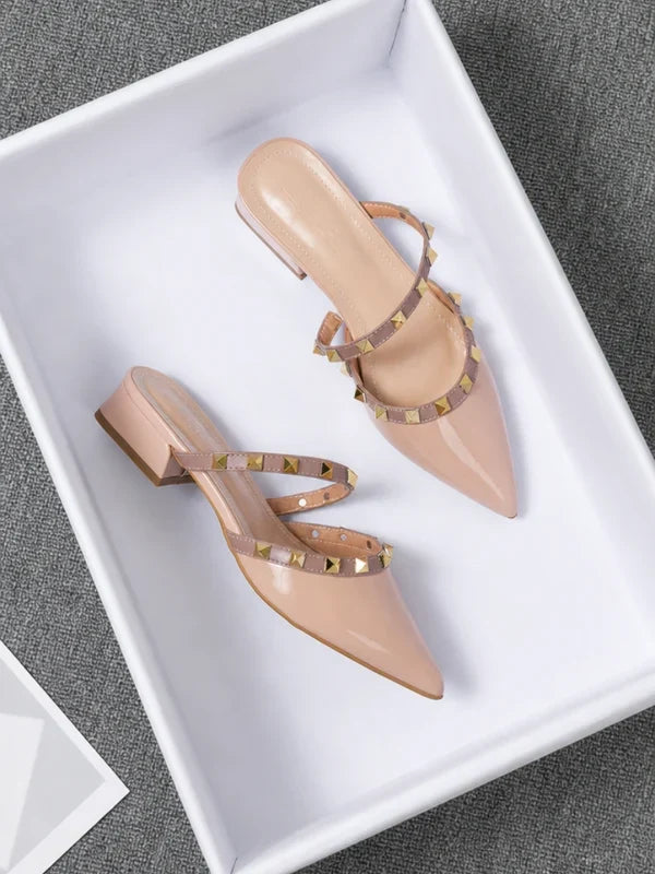 Anity | Mules de Punta con Tachuelas