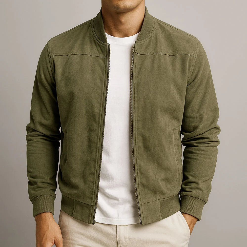 Valero | Chaqueta de Ante de Otoño para Hombre