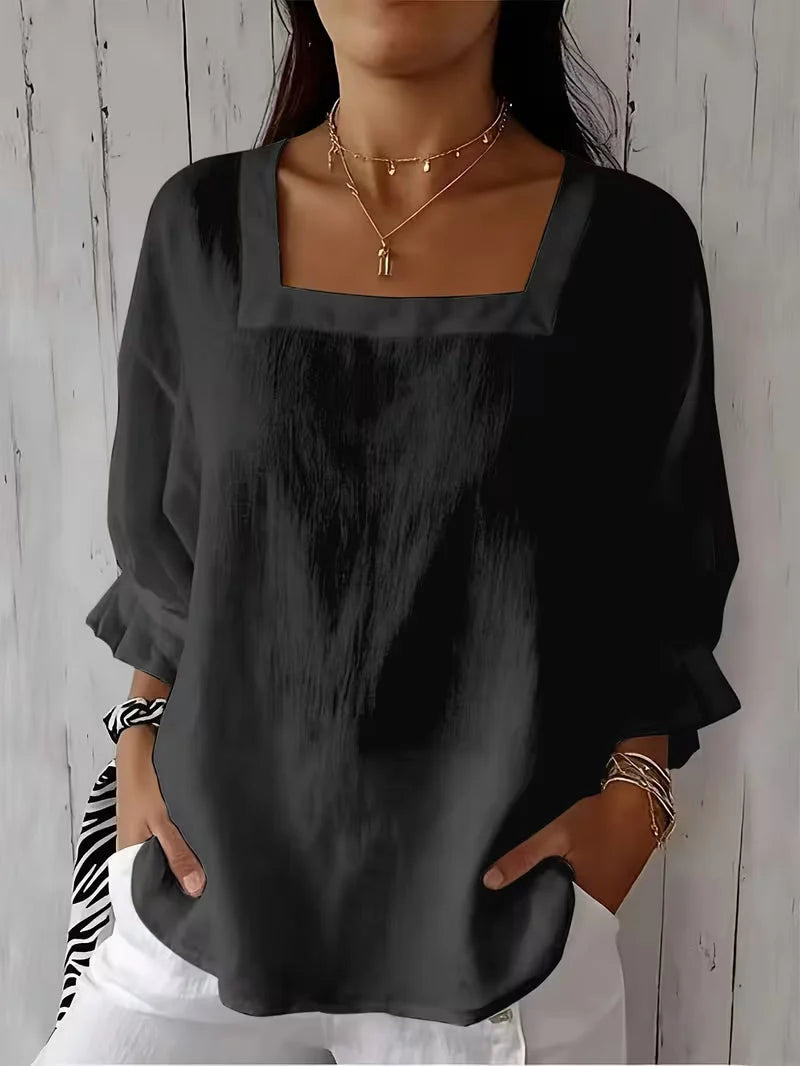 Alvessa | Blusa Ligera de Manga Larga