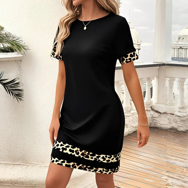 Leoza | Vestido con Estampado Leopardo