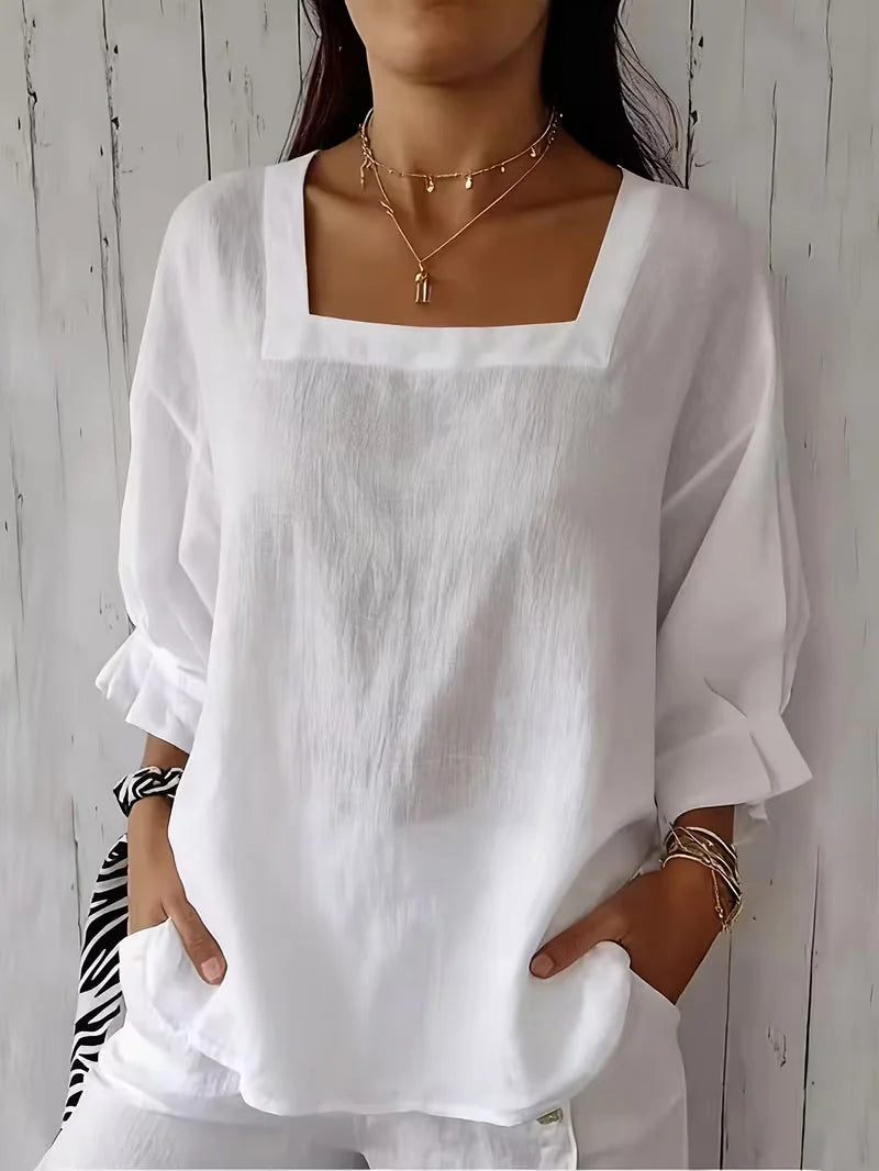 Alvessa | Blusa Ligera de Manga Larga