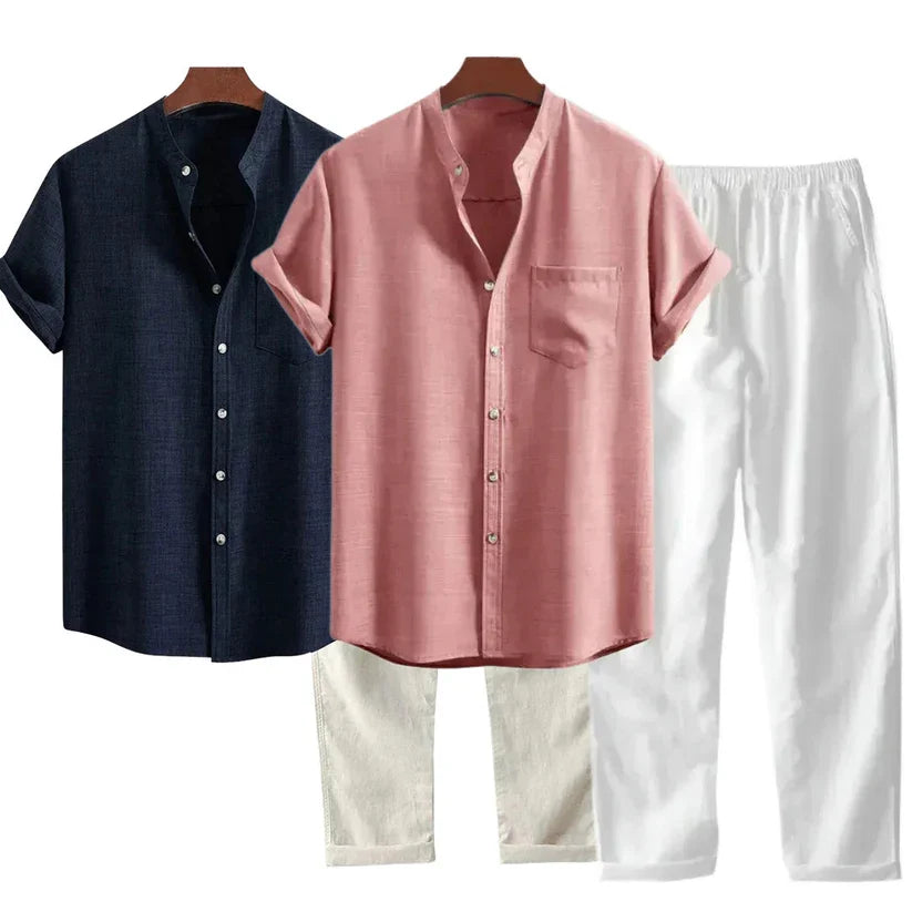 Marino | Conjunto Ligero de Verano para Hombre