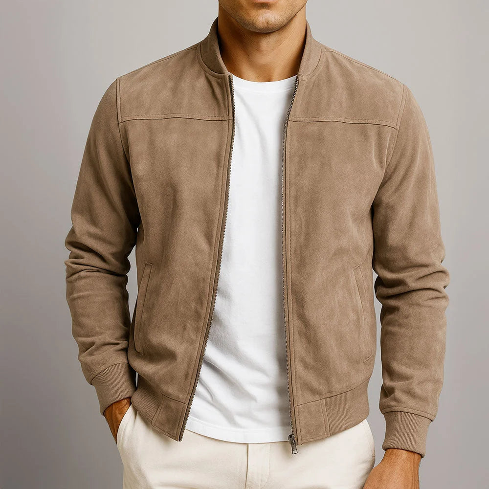 Valero | Chaqueta de Ante de Otoño para Hombre