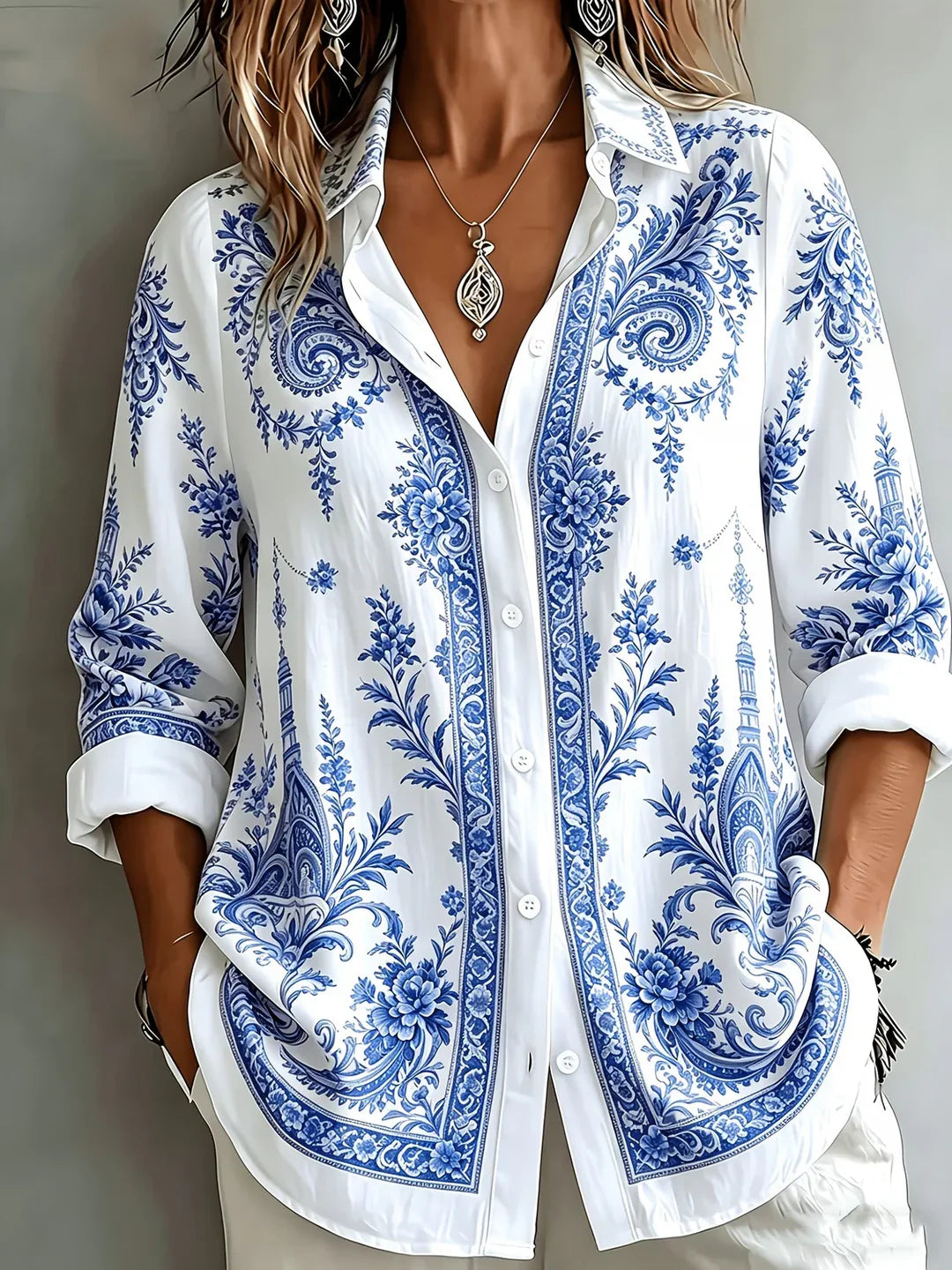 Aldana | Camisa de Manga Larga con Botones