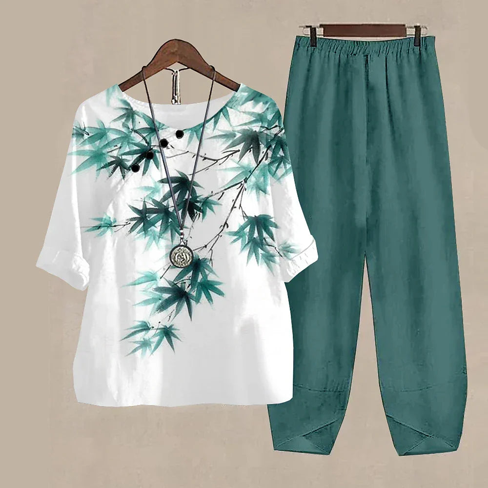 Daiana | Conjunto de Lino – Comodidad & Chic