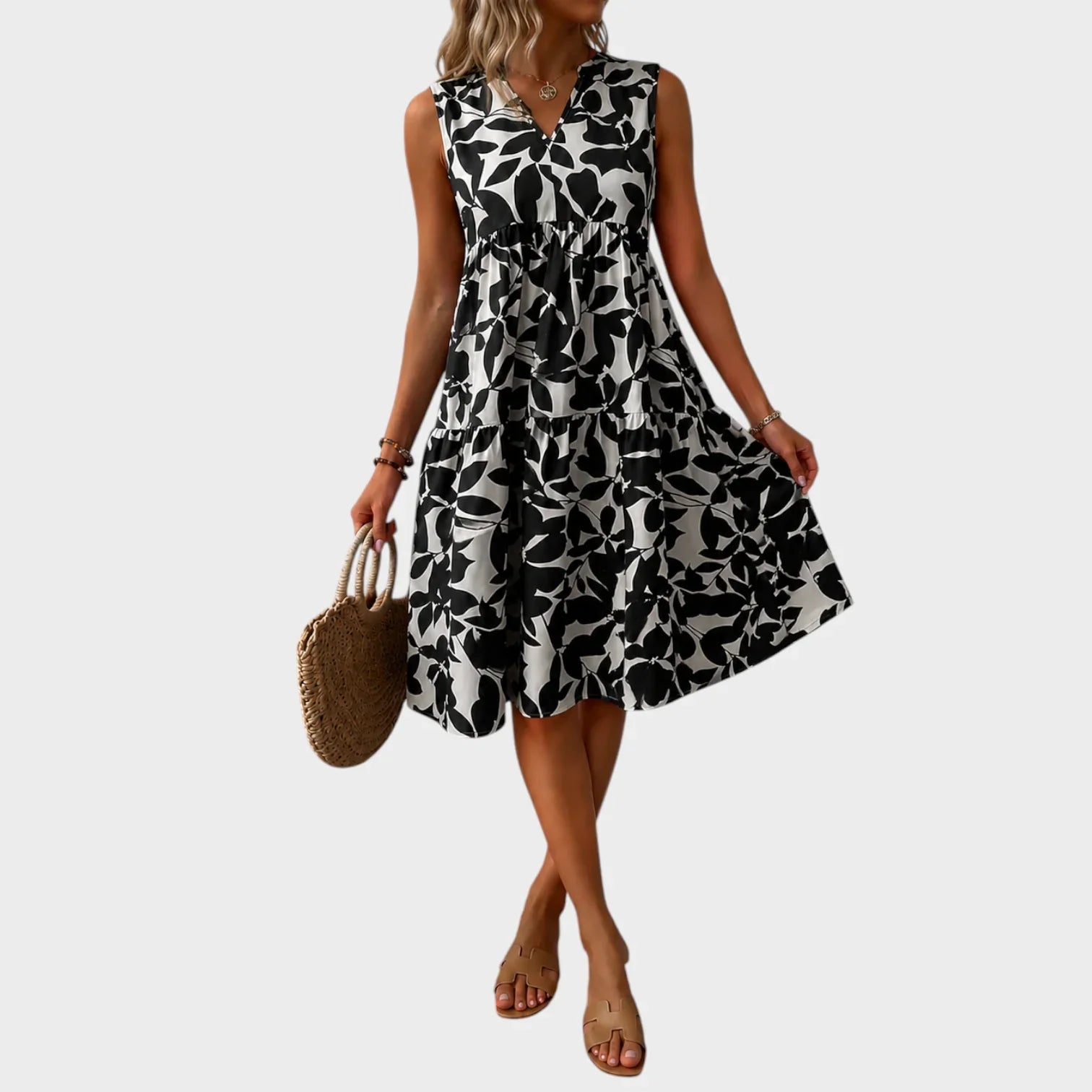 Semaia | Vestido Floral Casual de Verano