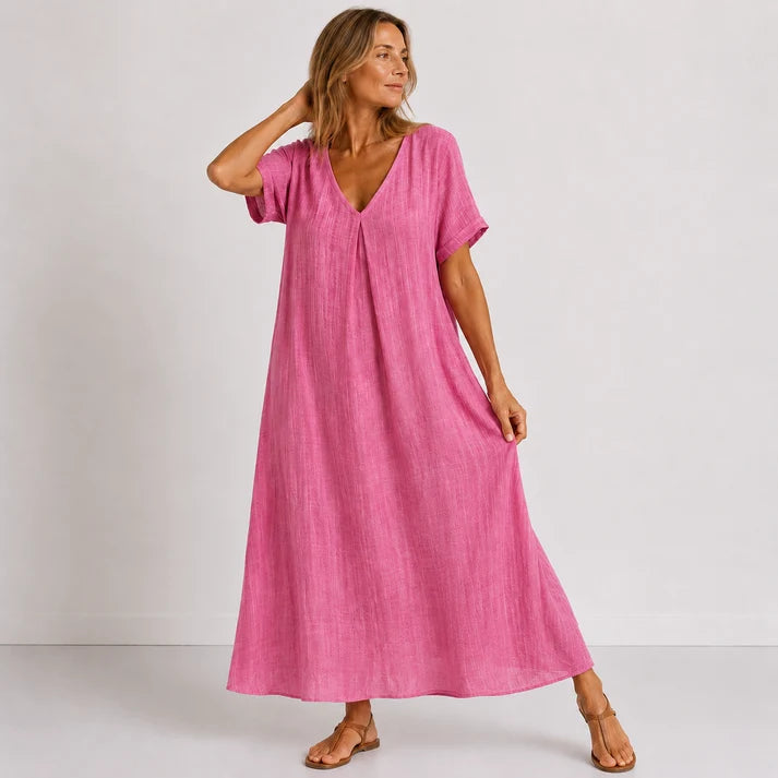 Violet™ | Vestido Largo de Caída Fluida