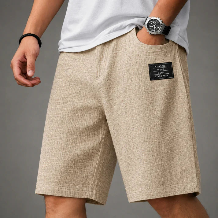 Matteo | Pantalones Cortos de Lino