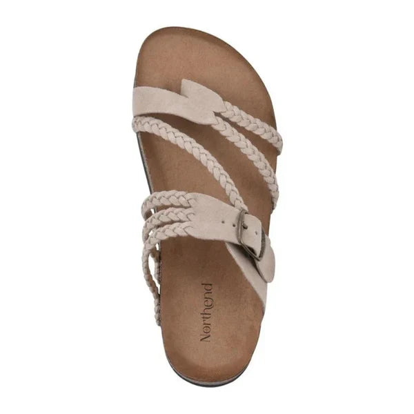Lindsey | Sandalias Trenzadas con Hebilla