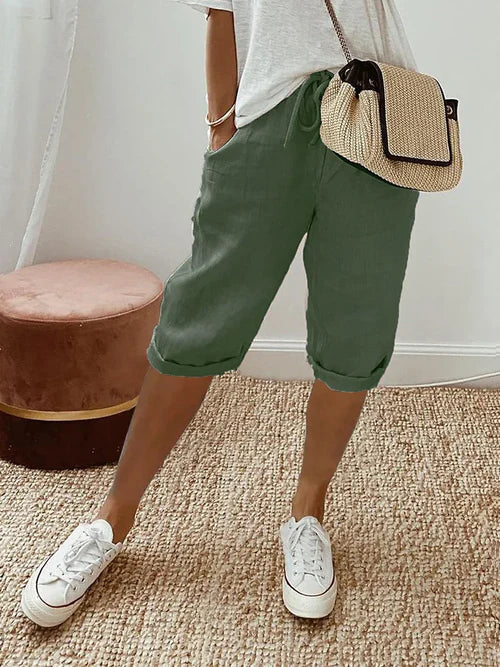 Samara | Bermudas Ligeras de Lino