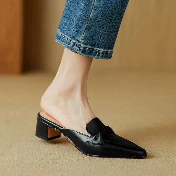 Letizia | Mules de Punta con Lazo