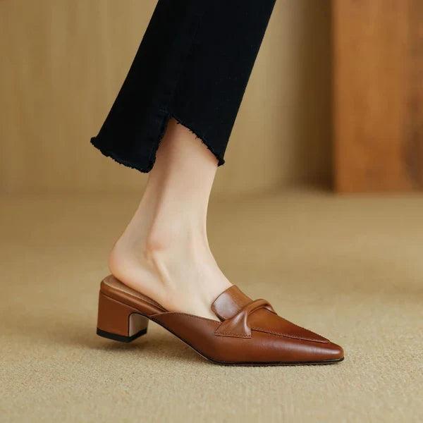 Letizia | Mules de Punta con Lazo