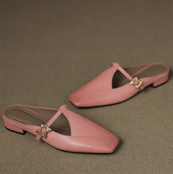 Lavena | Mules con Tira en T