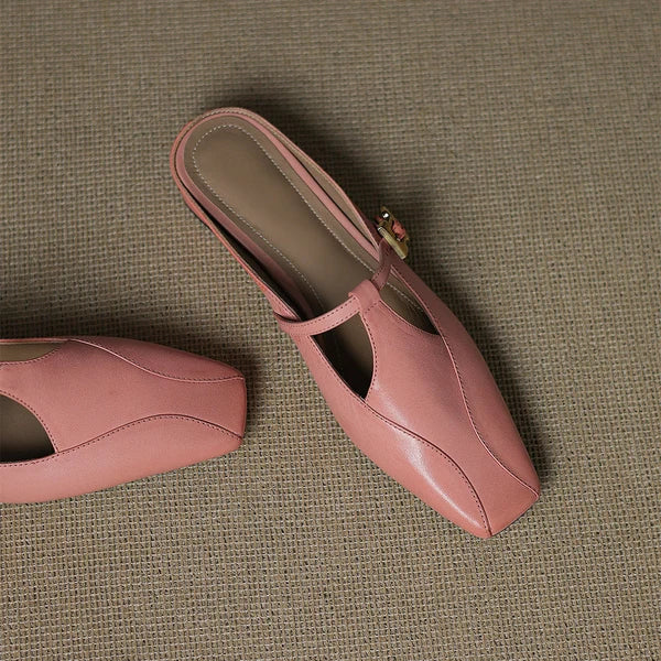 Lavena | Mules con Tira en T