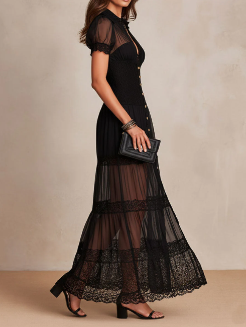 Chiara | Vestido Largo Elegante + Bolso de Regalo