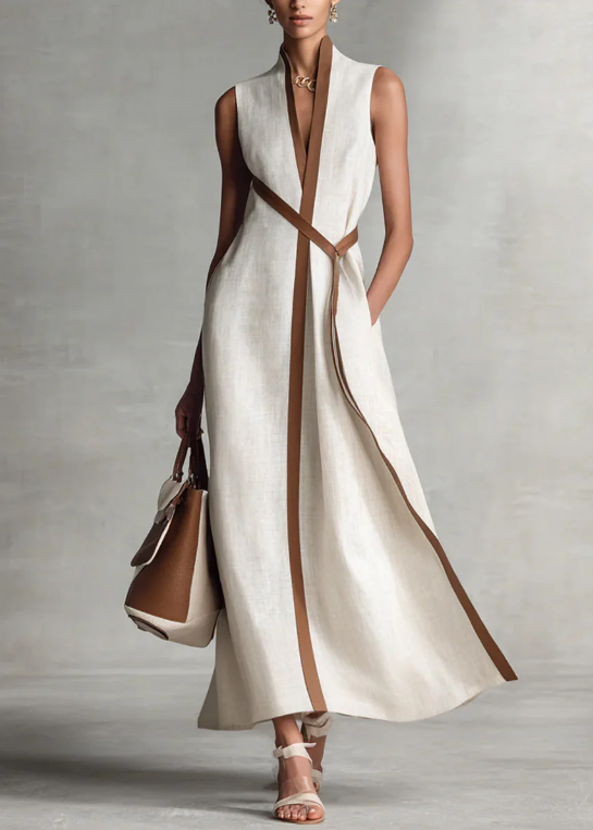 Elira | Vestido de Lino para Verano + Bolso de Regalo