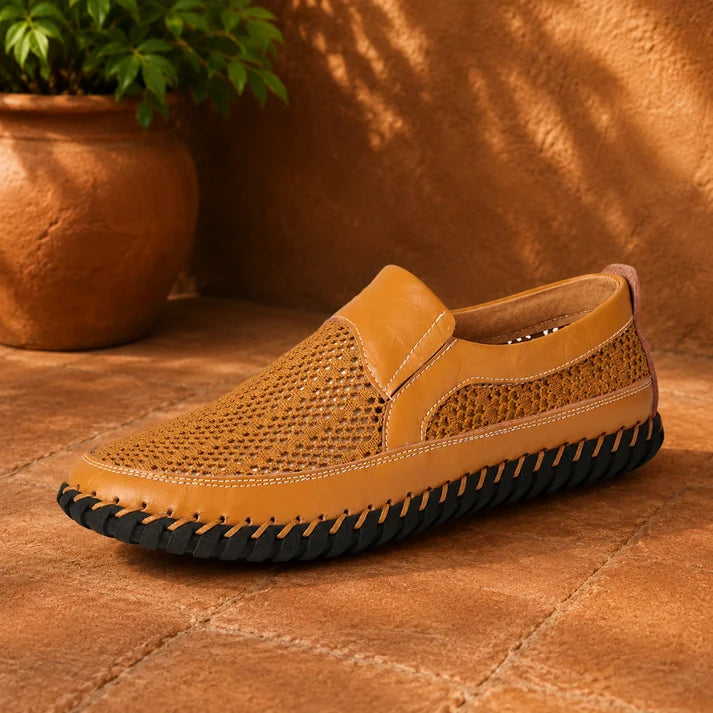 Mauricio | Mocasines de Piel Trenzada