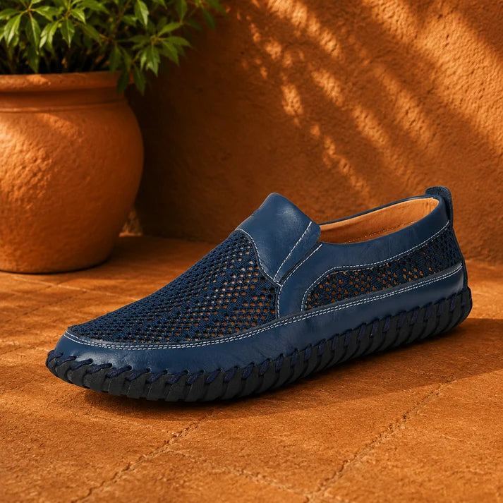 Mauricio | Mocasines de Piel Trenzada