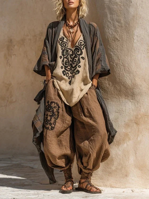 Mascha | Conjunto Boho de Tres Piezas