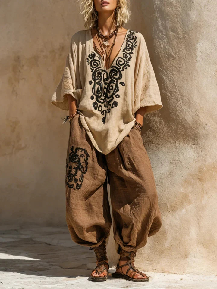Mascha | Conjunto Boho de Tres Piezas