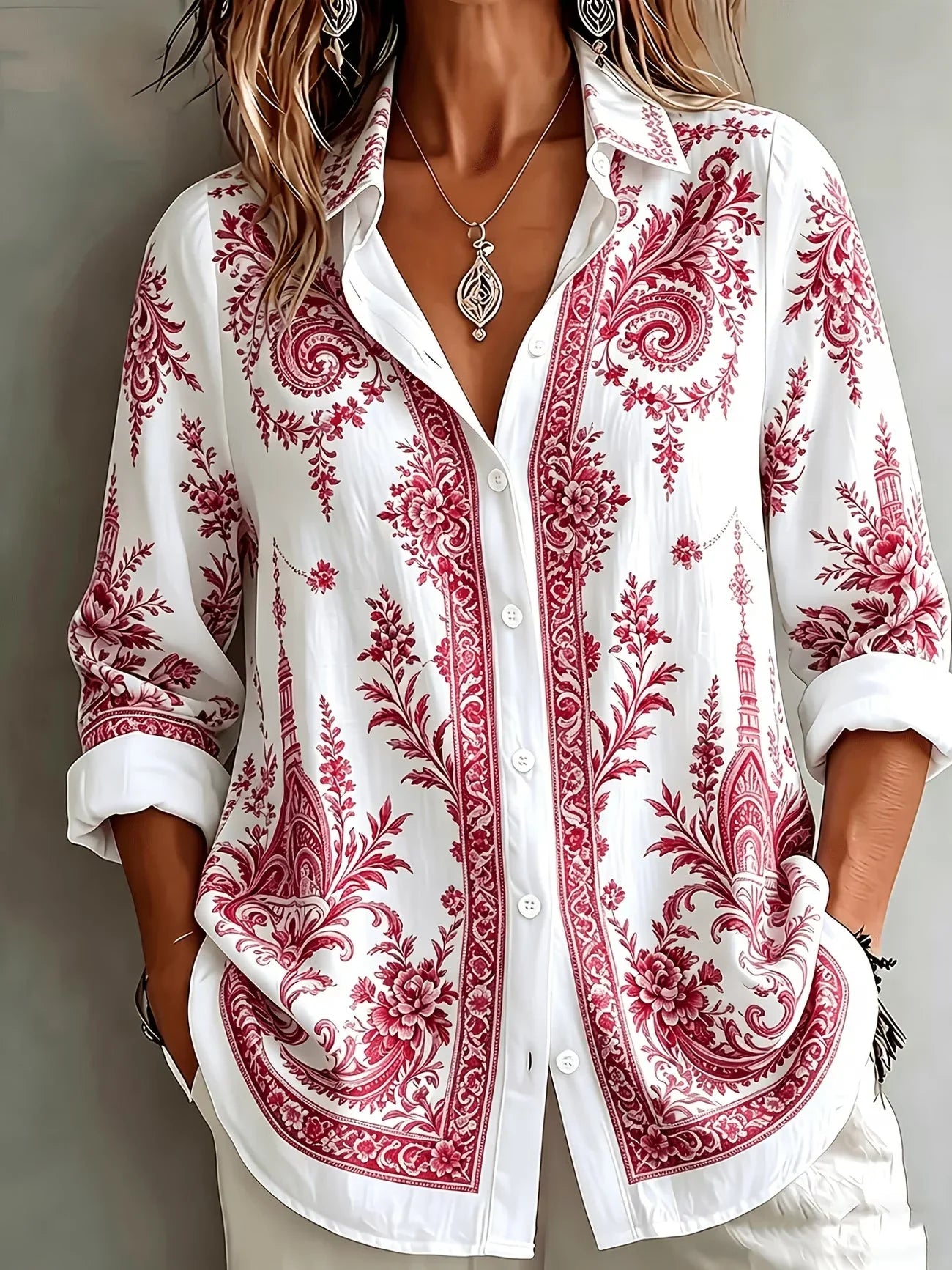 Aldana | Camisa de Manga Larga con Botones
