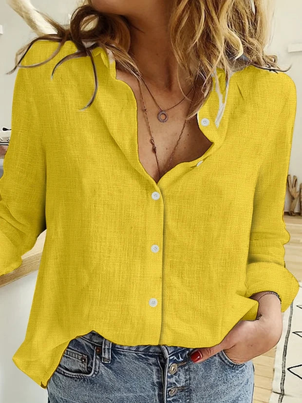 Juliya | Camisa Moderna de Manga Larga para Mujer
