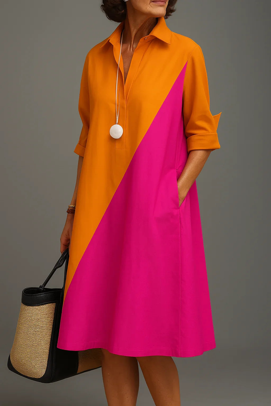 Chania | Vestido Midi Elegante y Cómodo