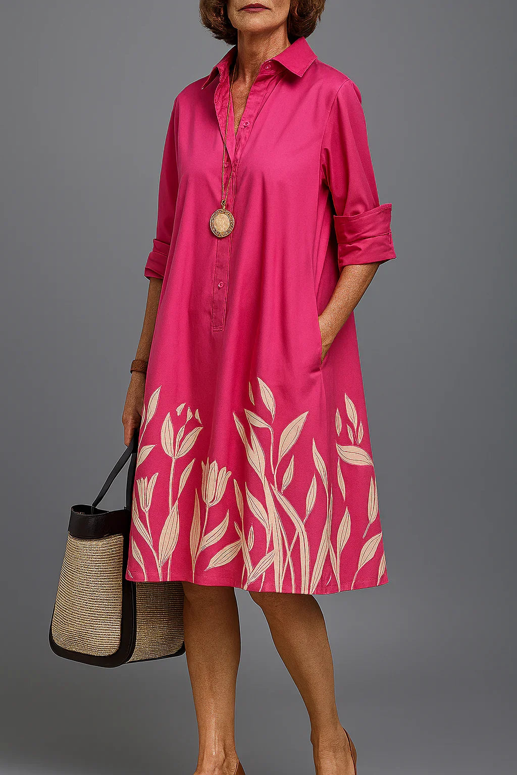 Grace | Vestido Midi Elegante y Cómodo