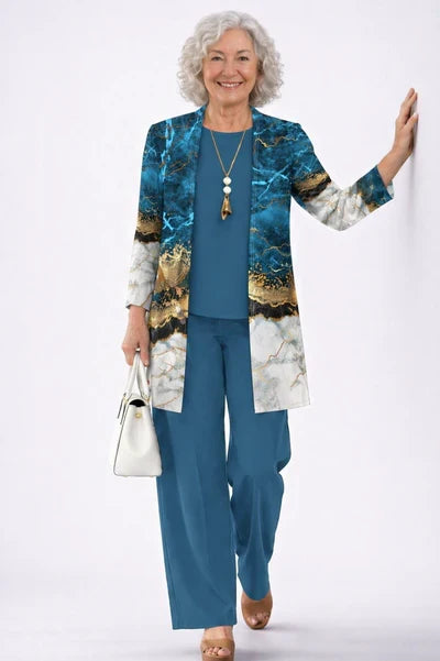 Teresa | Conjunto de Tres Piezas + Bolso de Regalo