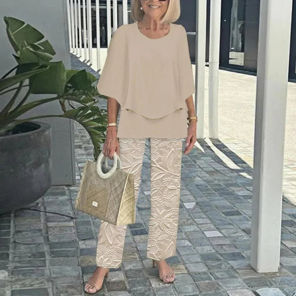 Laetita | Conjunto Elegante de Dos Piezas
