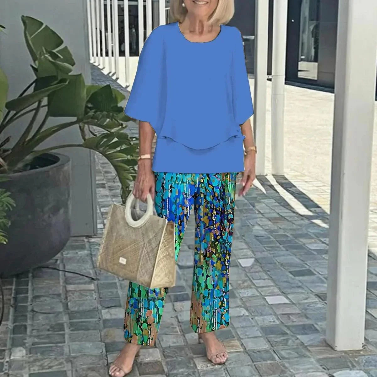Laetita | Conjunto Elegante de Dos Piezas