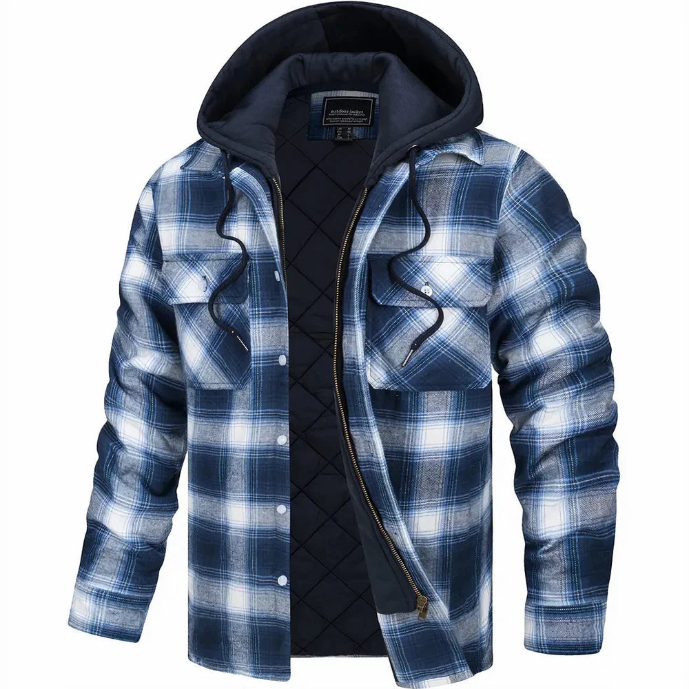 Lars | Chaqueta Acolchada de Otoño con Capucha